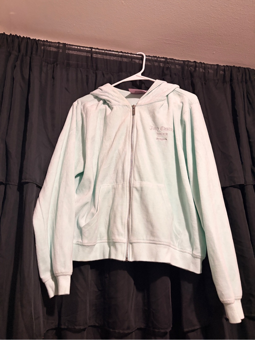Juicy couture Light Mint Zip Hoodie
